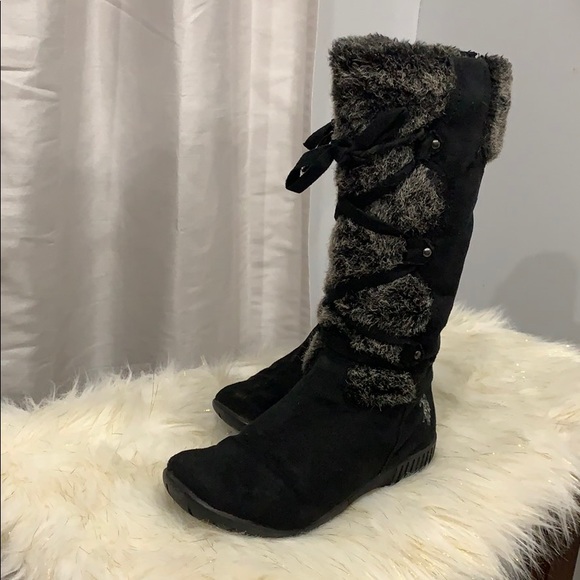 U.S. Polo Assn. Shoes - US Polo Assn. Jessica black leather boots 8